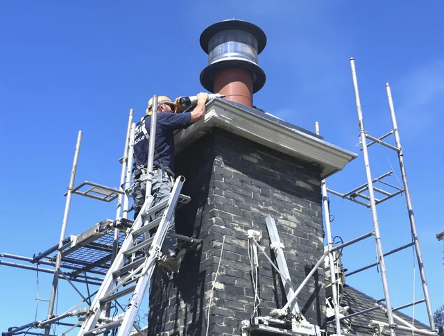 Sturdy chimney crown finished by Parma Chimney Sweep in Parma, OH