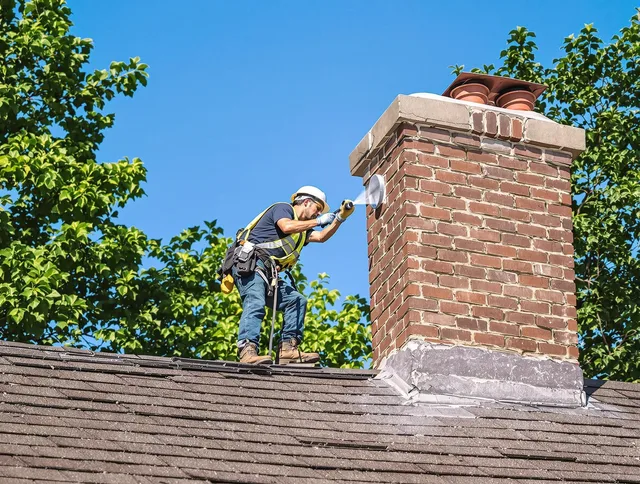 Parma Chimney Sweep performing an inspection with advanced tools in Parma, OH