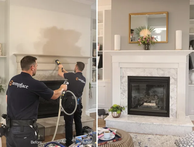 Professional soot removal by Parma Chimney Sweep team in Parma, OH